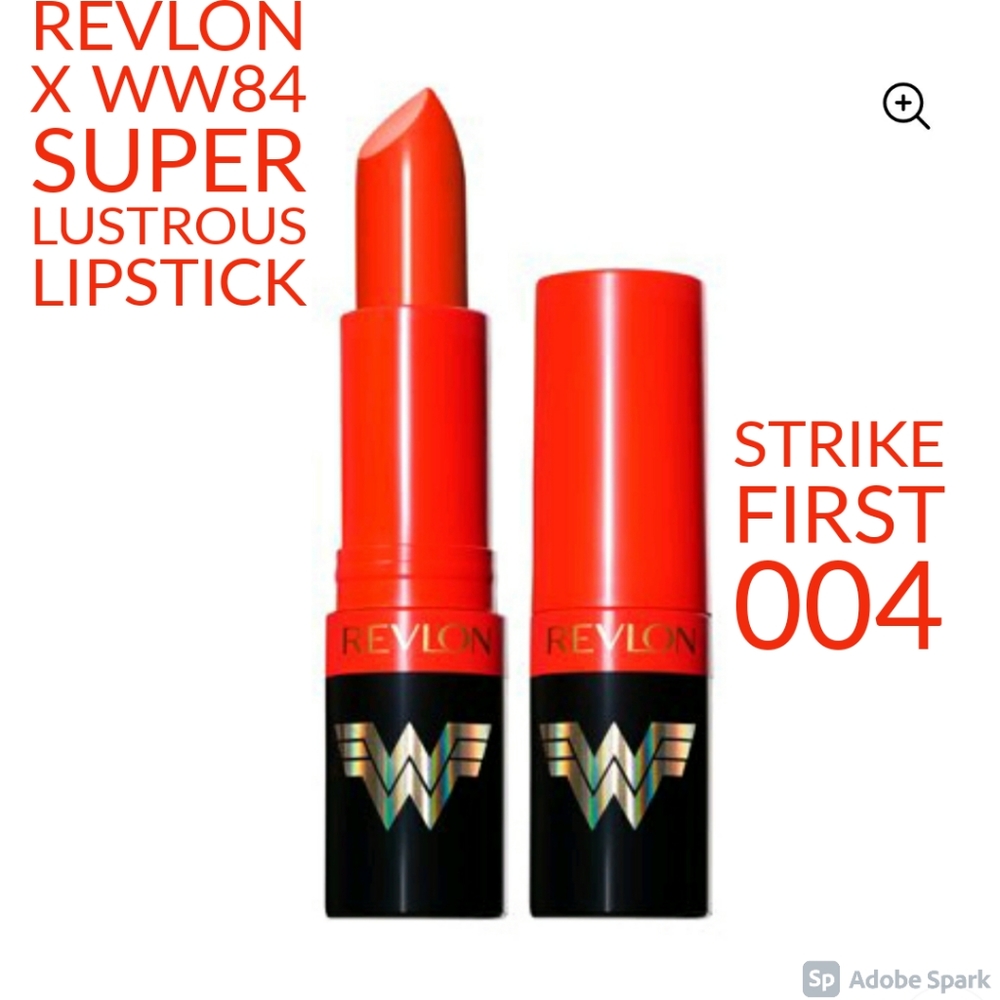Revlon x WW84 Super Lustrous Lipstick Strike First